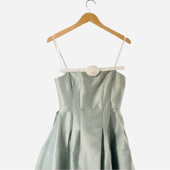 VY's Closet A-Line Strappy Midi Knee Length Cocktail Party Pockets Lined Size M - Picture 2 of 11